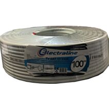 Cour Coax 17 VAtC Blanc 100M