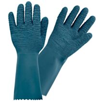 Gants de jardinage longs taille des rosiers bleu Taille 7