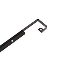 Profil de jonction aluminium pour plan de travail 38mm noir - NORDLINGER