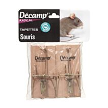 Tapettes souris x2 decamp'radical