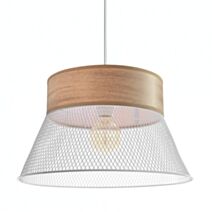 Suspension Solveig Blanche Ø40cm h.24,4cm - SEYNAVE