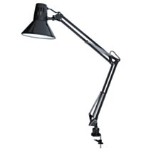 Lampe de bureau Architecte E27 Noire