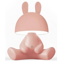 Lampe PVC led intégrée Fernie H27,5x22x17cm Rose