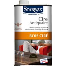 Cire antiquaire liquide bois cirés noyer