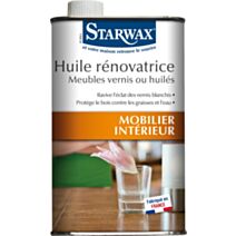 Huile rénovatrice bois verni - STARWAX
