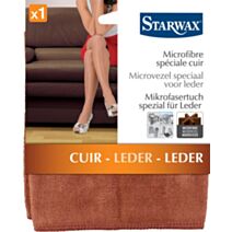 Lavette microfibre spéciale cuir