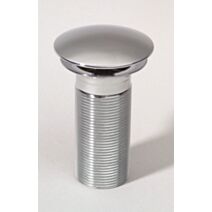 Bonde de lavabo écoulement libre en laiton filetage 100 mm - WIRQUIN