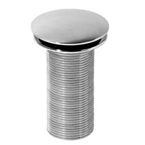 Bonde de lavabo Quick-clac en laiton filetage 100 mm - WIRQUIN