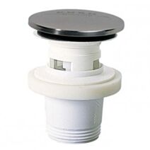 Bonde de lavabo avec clapet en laiton quick-clac
