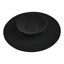 Bouchon universel Uppy silicone noir ∅110mm - WIRQUIN