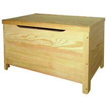 Coffre de rangement pin massif Ozidees 120L H43 x L70 x l40 cm- SERVARY