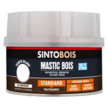 Mastic à bois standard blanc - SINTO