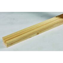 Lot 6 tasseaux bruts sapin 240 x 2,5 x 2,5 cm