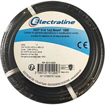 Cour.Film HO7 V-U 1x2.5mm² Noir 10M