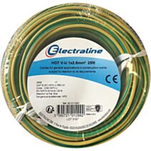 Cour.Film HO7 V-U 1x2.5mm² V/Jaune 25M