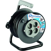 Enrouleur 4 prises Brico-line câble 3x1,5mm² 30m