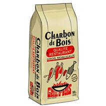 Charbon de bois qualité restaurant  - GRILL O’BOIS