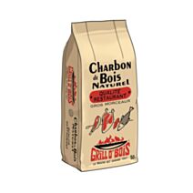 Charbon de bois qualité restaurant  - GRILL O’BOIS