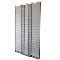 Moustiquaire rideau 230x130cm gris - MOUSTIKIT