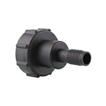 Raccord pour cuve IBC cannelé droit Ø19