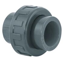 Union 3 pièces PVC pression femelle Ø63