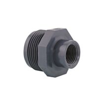 Réduction double PVC pression fil/tar Ø1"1/2x1"1/4