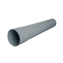 Descente de Gouttière PVC Ø80mm L.4m Gris - FITT