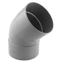 Coude PVC FF 45° Ø160