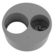 Tampon de réduction PVC évacuation Ø100x63 - INTERPLAST