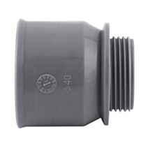 Manchon d'adaptation PVC à visser diam.40 - FITT