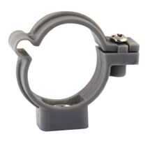 Collier de fixation charnière PVC évacuation Ø32 - INTERPLAST