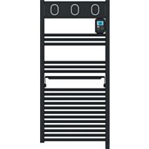 Radiateur sèche-serviette Marapi Classic 500W anthracite - SAUTER