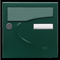 Boîte aux lettres normalisée préférence 1 porte vert - RENZ