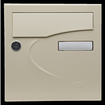 Boîte aux lettres compact préférence ivoire 1 porte - RENZ