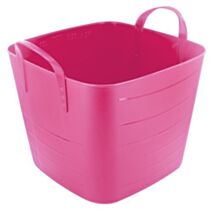 Bassine carrées 40 L Framboise