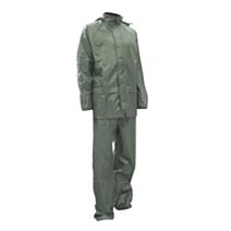 Pantalon et veste d'averse vert L - BLACKFOX