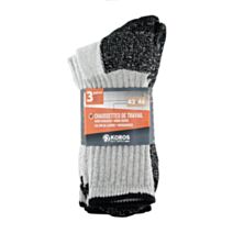 Chaussette x3 work plus 43/46