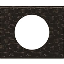 Plaque Céliane Matières 1 poste  -  finition Cuir Pixel - LEGRAND