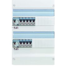 Coffret précablé 2 rangées pour logement T3 - LEGRAND