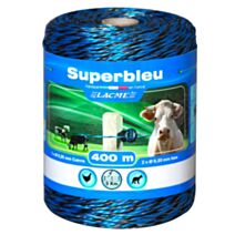 Fil clôture Superbleu 400m bobine