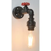 Applique ROBIN métal noir SAMPA HELIOS