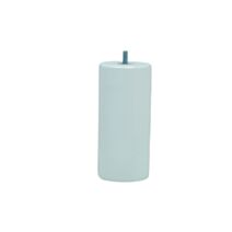 Pied de lit cylindrique blanc h150 d68 - BAR PLUS