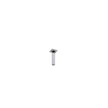Pied cylindrique chromé H.150 Ø30 mm - BAR PLUS