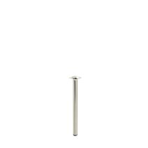 Pied cylindrique brossé H.400 Ø30 mm - BAR PLUS