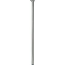 Pied cylindrique brossé H.800 Ø30 mm - BAR PLUS