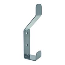 Patère Spider métal 1 tête gris - BAR PLUS