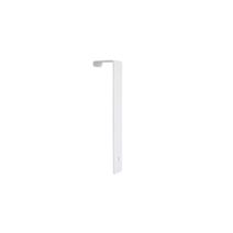 Porte-manteau métal 1 tête blanc - BAR PLUS