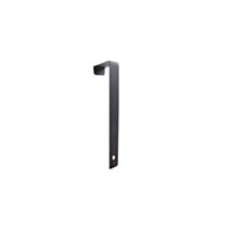 Suspente porte métal noir - BAR PLUS