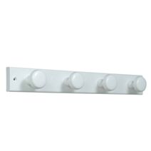 Portemanteau 4 patères à fixer Alfa Bois Blanc