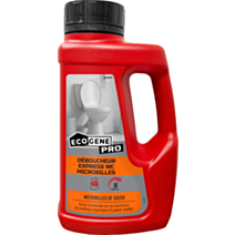 Déboucheur express wc microbilles ecogen pro 500g 